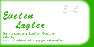 evelin lagler business card